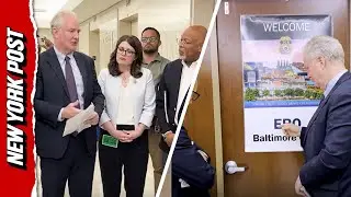 Sen. Chris Van Hollen DENIED access to Baltimore ICE facility