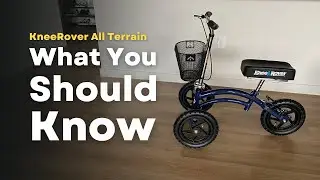 Обзор вездеходного самоката KneeRover All Terrain Knee Rover &mdash; Amazon Knee Scooter
