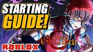 Slayers Unleashed Starting Guide Roblox