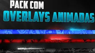 PACK OVERLAYS ANIMADAS FREE!!! E COMO POR NOME NA OVERLAY PELO MOBILE E PC!!!