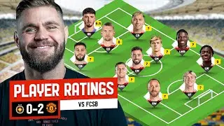 Second Half IMPROVEMENT! Garnacho Changes The Game! Player Ratings... FCSB 0-2 Man United