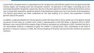 Asia pacific Metagenomics market expected to reach US$ 61.9 Mn grow with a CAGR of 8.5%