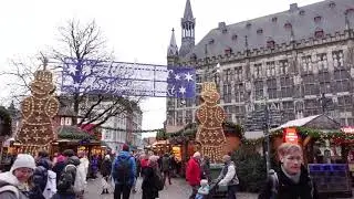 Kerstmarkt Aachen 4 12 2025