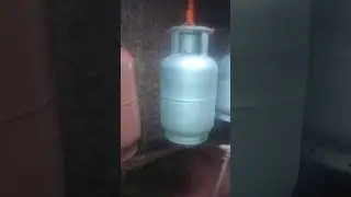 LPG cylinder primer painting#Viral treding video #yt shorts