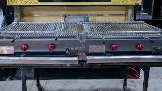 Gas and Lava Stone & Charcoal Kebab Grill Made by Arican Grills 