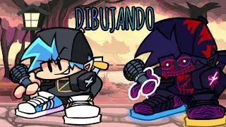 bob and bosip BF corrupted speed repinted// BF corrupci&oacute;n dibujo// dibujo rapido de BF corrupci&oacute;n