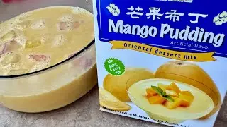 MANGO PUDDING BUDGET FRIENDLY DESSERT#dessert #trending #ytshorts 