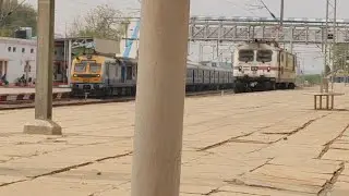 Mohol Station 11421 Pune Solapur  Demu Train Arrival