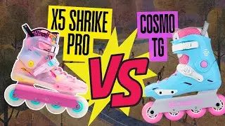 SEPATU RODA FE X5 SHRIKE VS COSMOID TG || LEBIH KECE MANA??