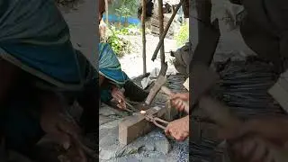 Real Blacksmith in Action Traditional Iron Work Bangladesh   🇧🇩 Shorts #youtubeshort #tending