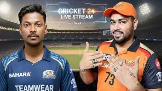 Cricket 24 LIVE | MR. BLACKY 💀 vs DRAGON 🐉 | IPL SERIES SHOWDOWN! 🏏🔥