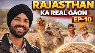 Rajasthan village lifestyle with local log