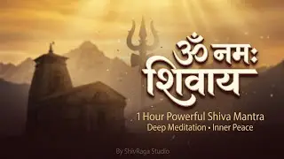 1 Hour OM NAMAH SHIVAYA Mantra Loop | Most Powerful SHIVA CHANT for Deep Meditation & Inner Peace