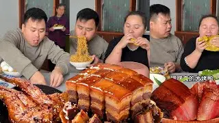 老公想吃鸭头使心眼？老妈神助攻拆穿，我的烤鸡香哭他！【阿勇夫妇】