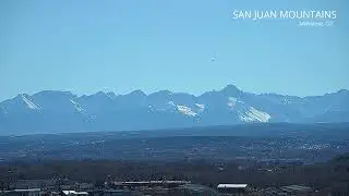 San Juan Mountains Live Stream - Montrose Colorado - January 17 Part 2