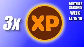 GOLD XP COIN LOCATIONS 45,000 XP FORTNITE CHAPTER 2 | SEASON 5 | WEEK 14-16