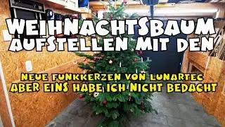 Weihnachtlich(t): Lunartec Weihnachtsbaum Kerzen LED FUNK