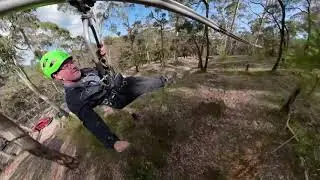 Live Wire Park Zipcoaster Lorne Victoria, Australia
