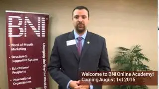 BNI Online Academy Intro