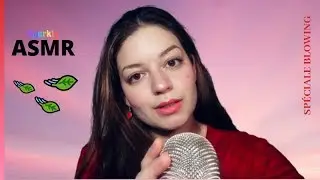 ASMR FRANÇAIS: spéciale BLOWING🎑🍃 = je souffle au creux de tes oreilles pour t'endormir  *vent*
