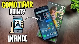 Infinix Hot 50i - COMO TIRAR PRINT CORRETAMENTE CORRETAMENTE (CAPTURA DE TELA) F&Aacute;CIL E R&Aacute;PIDO