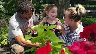 Kaley Cuoco meets up with some patients from Kentucky Children's Hospital