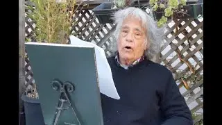 Neeli Cherkovski reads Eric Walker's Poem City Water