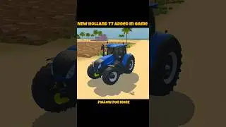 New Holland T7 Added In Indian vehicles stimulator 3d ✅💥#shorts #short #shortsfeed #youtubeshorts