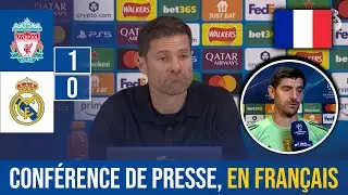 🇫🇷🎙️ XABI ALONSO ET COURTOIS EN CONF&Eacute;RENCE DE PRESSE (LIVERPOOL 1-0 REAL MADRID)