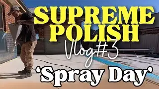 Spraycrete OVERLAY from START to FINISH | Supreme Polish Vlog #3