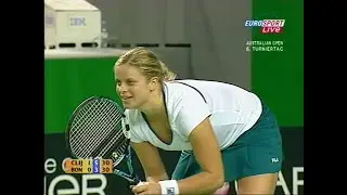 Kim Clijsters vs Alona Bondarenko Australian Open 2007 (2.Set partly)
