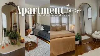 COLLEGE APARTMENT TOUR 2023! Minimal + Neutral Aesthetic + Cozy Vibes + Item Links | BriaGiia