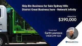 Skip Bin Business for Sale Sydney Hills District Great Business here - Network Infinity