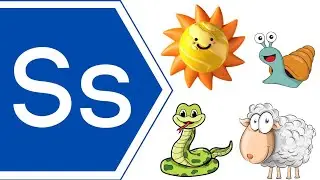 s letter words with pictures | letter s words | letter s phonics song| toppo kids