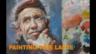 Time lapse painting - Keith Richards
