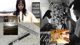 october - school log ( college diaries )