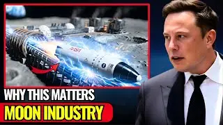 SpaceX Found Perfect Solution to Moon Mining Fuel Crisis: Solar Rail...600K Tons!