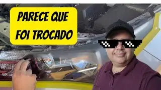 RESTAURAÇÃO DE FAROL DO COROLLA COM VAPOR DE POLÍMERO