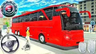 US Coach Bus Simulator | Real Uphill Bus Drive 2026 | Android GamePlay