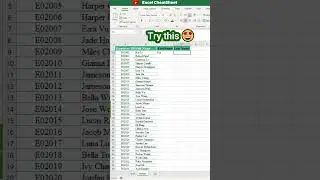How to Use Flash fill in Microsoft Excel 2019, 2021 and 365  #excel #microsoftexcel #youtubeshorts