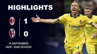 ACMilan 1 - 0 Bologna [Full Highlight]