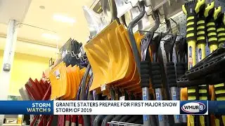 NH preparing for first major snow storm of 2019
