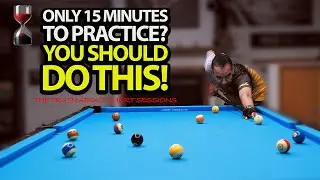How to Practice When Time is Limited ~ (Free Pool Lessons)