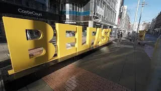 Belfast bus tour! With some great commentary too!