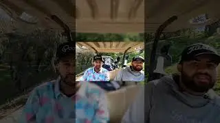 That #reverse noise from the #golf cart 😂