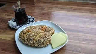 Simit Pogaca / Турецкие роллы с кунжутом с сырной начинкой
