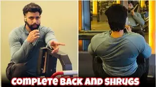 Day-85 || Back,Shrugs & ABS Killer Workout || Build Strength & Definition 🔥