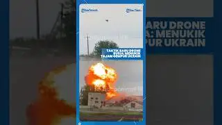 TAKTIK Perang Drone Rusia, Menukik Tajam Bombardir Markas Pangkalan Ukraina
