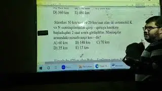 Sürət məsələləri/Geniş izah