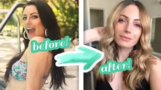 I Went Blonde, Cut A Bunch of Hair Off & Surprised My Friends!